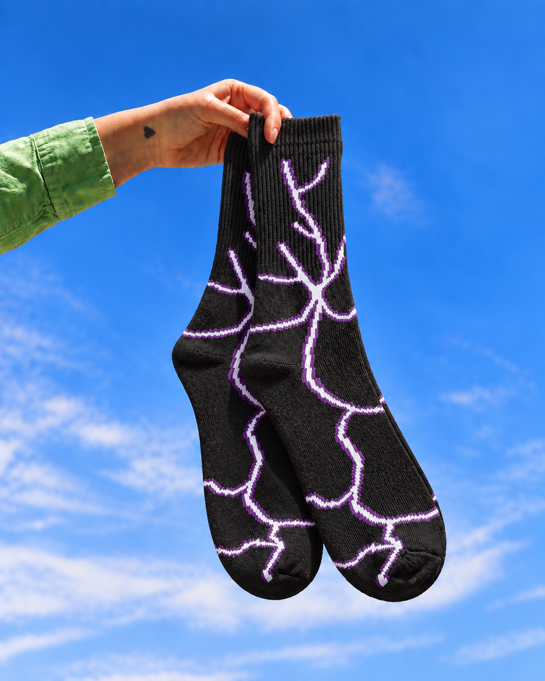 MINNAL VOILET EDITION SOCKS