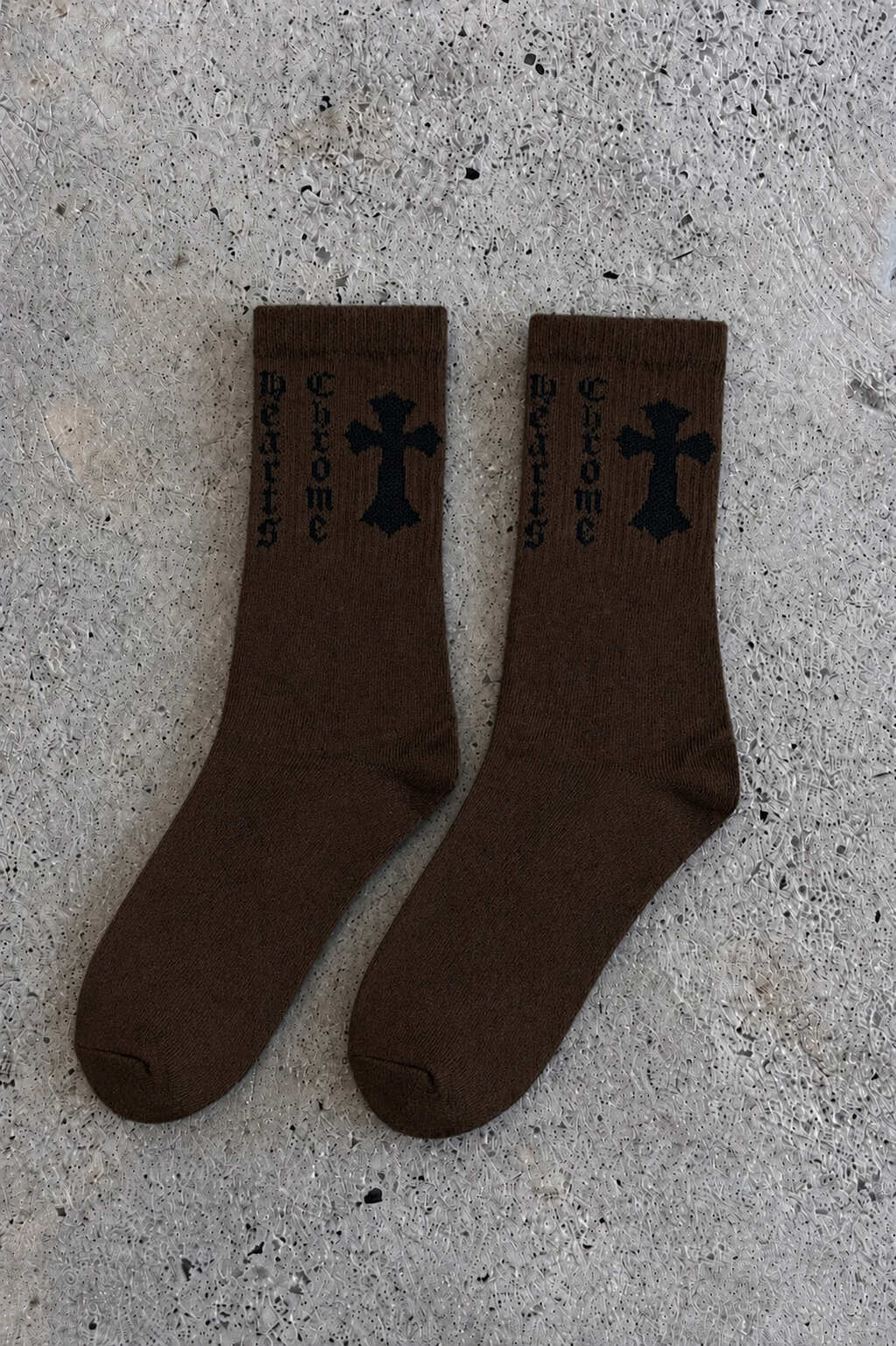 Classic Cross Graphic Crew Socks