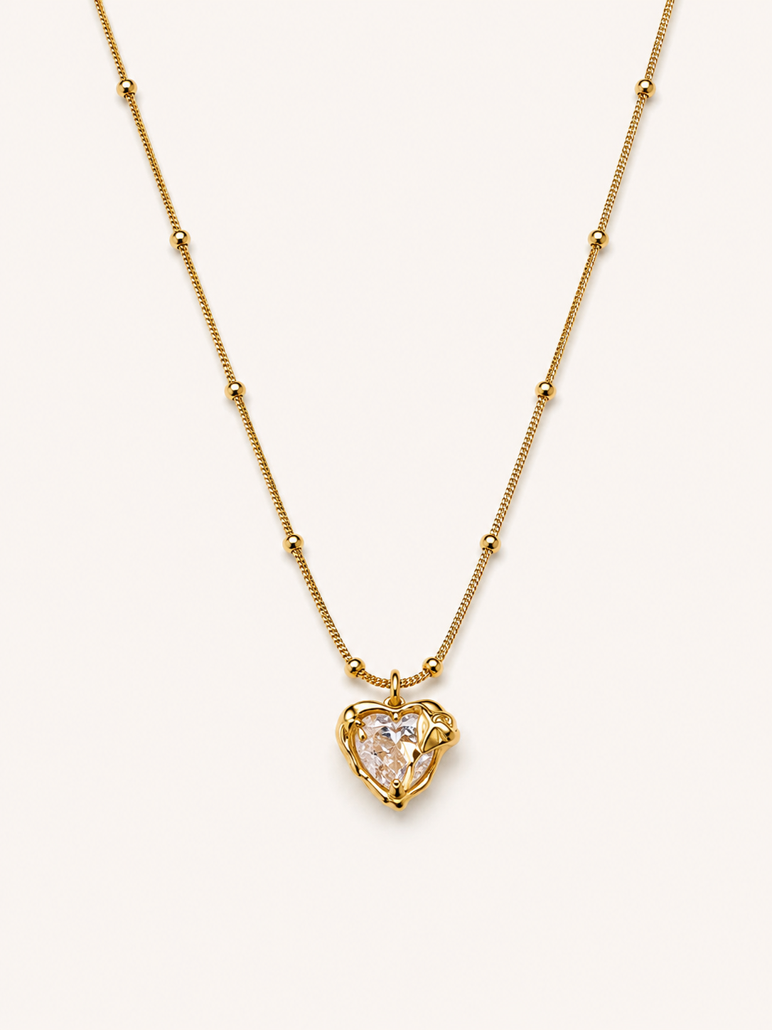 Crystal Heart Necklace