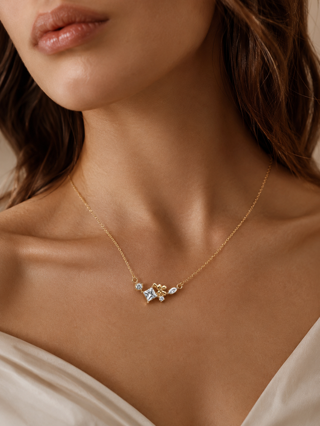 Crystal Bloom Necklace