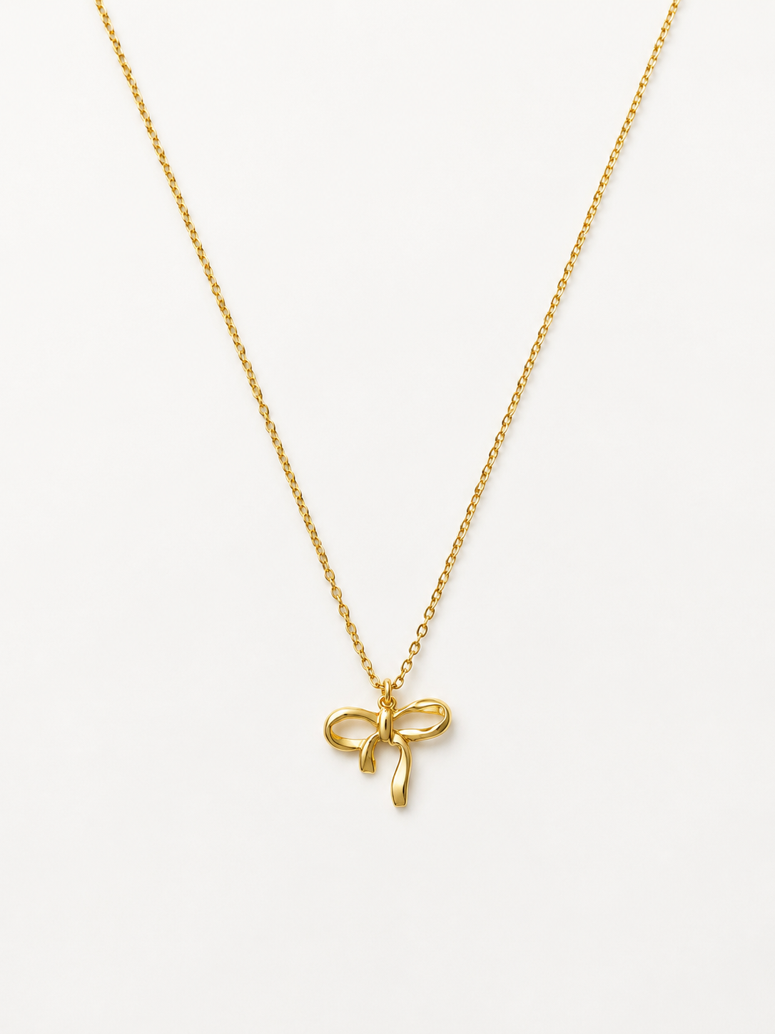 Delicate Bow Necklace
